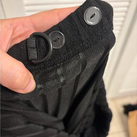 Black Ribbed Maternity Set - Picture 7 of 9